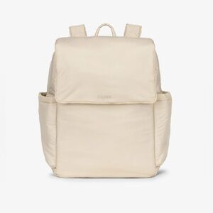 CALPAK Diaper Backpack with Laptop Sleeve in Oatmeal